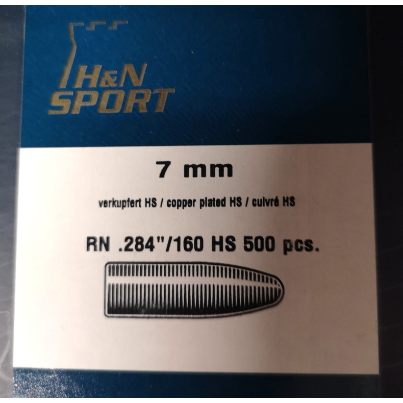 Projektiler 7mm HN Sport - 2.500 stk.