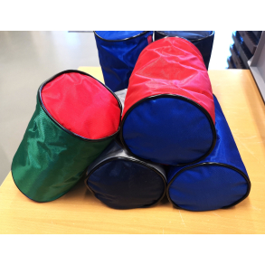 Knlepude, nylon med fyld