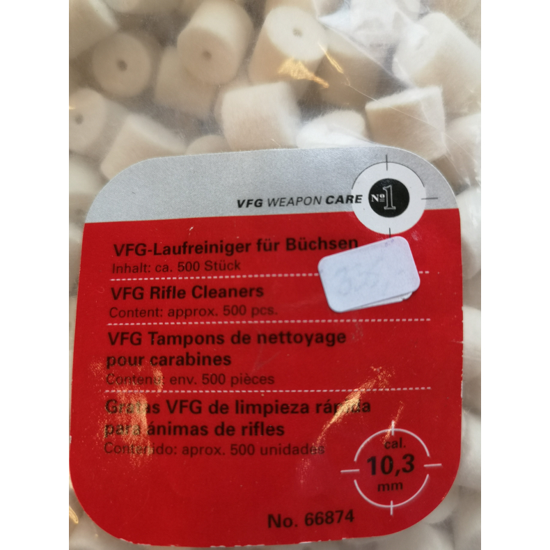 VFG filtpropper 10,3 mm COMFORT - 500 stk. TILBUD