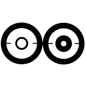 Centra DUO GLAS M18 dobbelt stilbart plastkorn