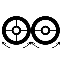 Centra stilbart ringkorn Vario Swing M22