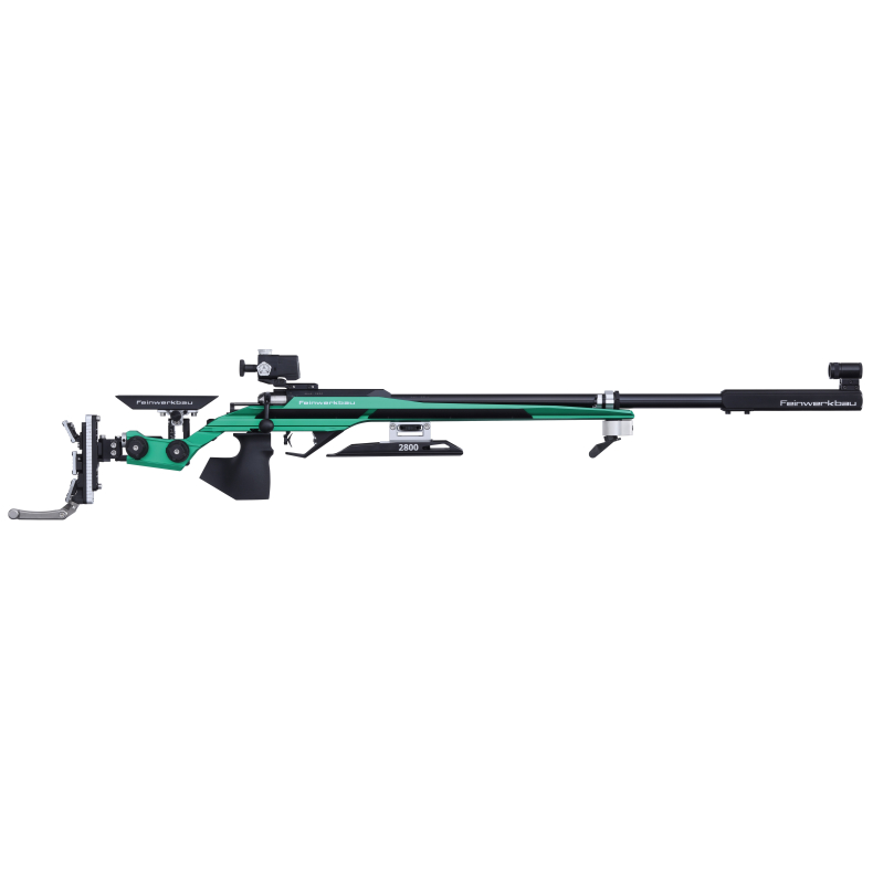 Feinwerkbau Model 2800 ALU .22 riffel med farvet skfte