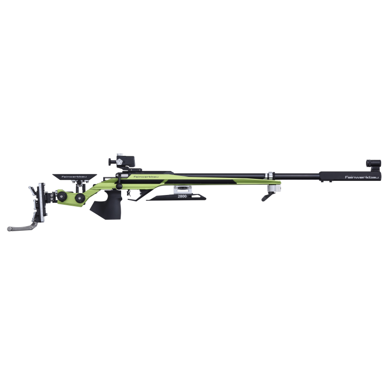 Feinwerkbau Model 2800 ALU .22 riffel med farvet skfte