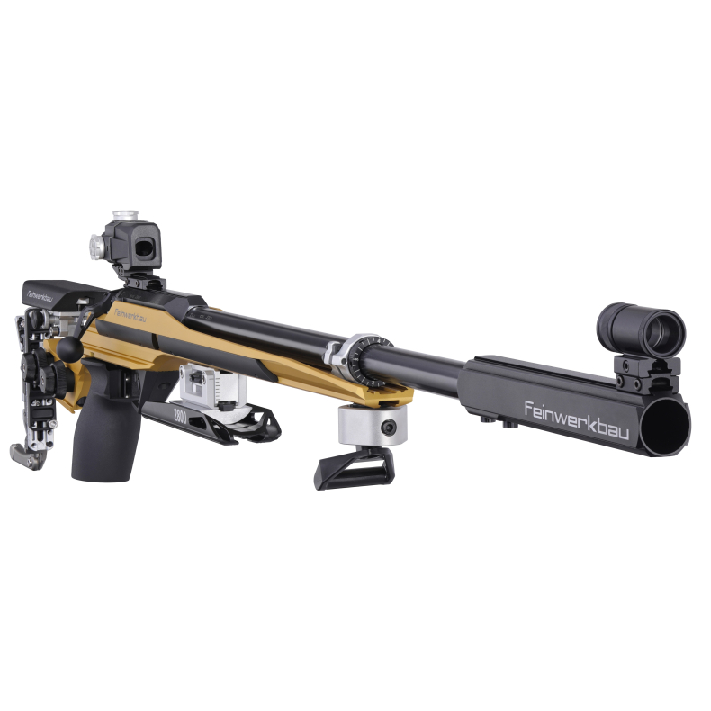 Feinwerkbau Model 2800 ALU .22 riffel med farvet skfte